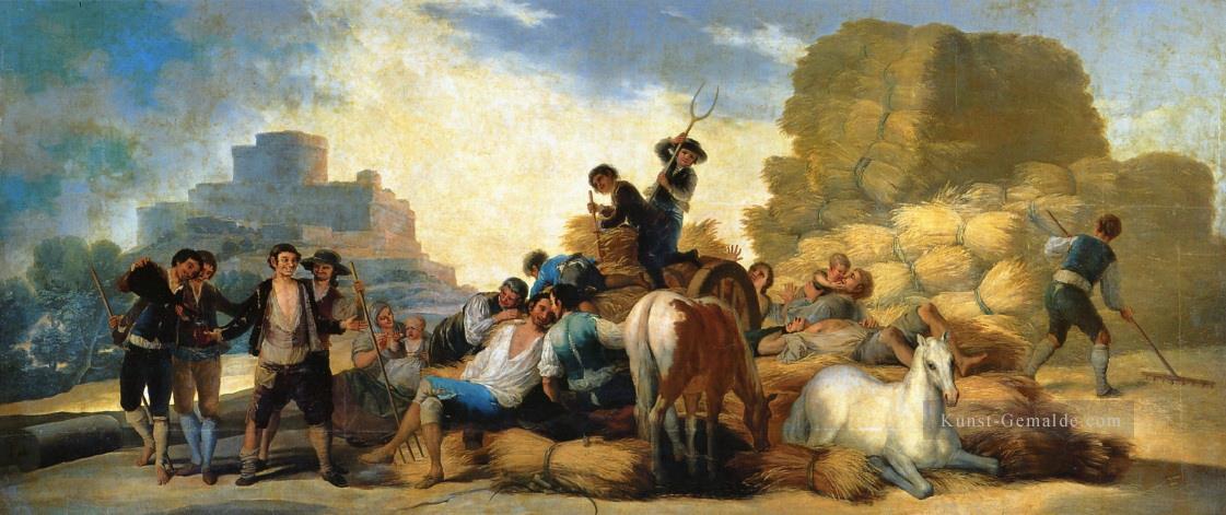 Sommer oder The Harvest Francisco de Goya Ölgemälde